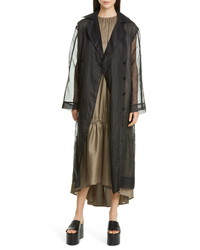 Totême Pisa Double Breasted Organza Trench Coat