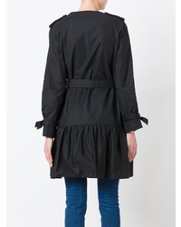 Boutique Moschino Pleated Trench Coat