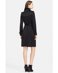 Burberry Prorsum Double Breasted Trench Coat