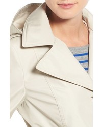 Calvin Klein Single Breasted Belted Trench Coat
