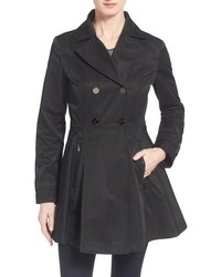 Laundry by Shelli Segal Skirted Trench Coat
