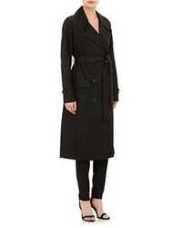 Alexander Wang T By Belted Twill Trench Coat Black