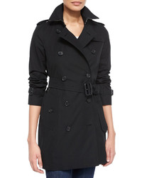 Burberry The Kensington Mid Length Heritage Trench Coat