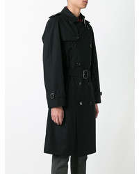 Burberry The Westminster Extra Long Trench Coat Black