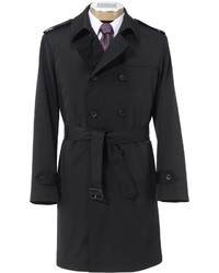 Traveler Tailored Fit Double Breasted Raincoat Bt