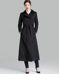 DKNY Trench Coat Double Breasted Belted Maxi