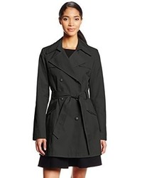 Via Spiga Water Resistant Double Breasted Trench Coat