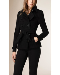 Burberry Wool Cashmere Trench Jacket