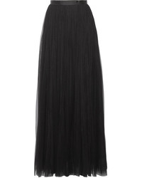 Needle & Thread Tulle Maxi Skirt Black