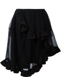 Simone Rocha Asymmetric Tulle Full Skirt