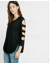 Express Cut Out Shoulder Tunic