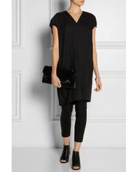 Rick Owens Faux Pearl Embellished Wool Tunic