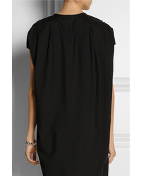 Rick Owens Faux Pearl Embellished Wool Tunic