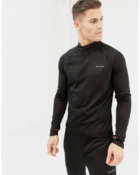 ASOS 4505 14 Zip Sweatshirt With Bonded Tech Inner Fleece With Thumbholes
