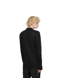 Post Archive Faction PAF Black 31 Right Long Sleeve T Shirt