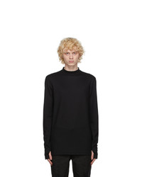 Post Archive Faction PAF Black 31 Right Long Sleeve T Shirt