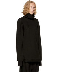 D.gnak By Kang.d Black Cleaved Point Turtleneck