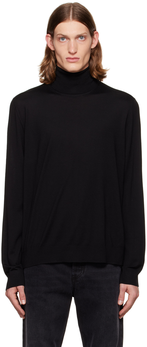 The Row Black Elam Turtleneck, $1,285 | SSENSE | Lookastic