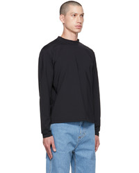Stockholm (Surfboard) Club Black Print Long Sleeve T Shirt
