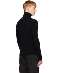 1017 Alyx 9Sm Black Zip Up Sweater
