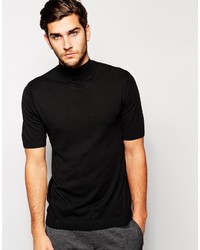 Asos Brand Knitted T Shirt With Turtleneck