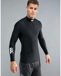 Canterbury of New Zealand Canterbury Thermoreg Baselayer Long Sleeve Top With Turtleneck In Black E546850 989