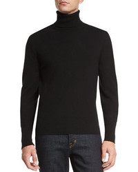 Tom Ford Cashmere Turtleneck Sweater Black