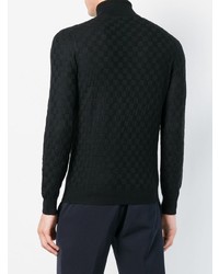 Tagliatore Checkerboard Knit Sweater
