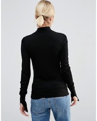 Asos Collection Sweater With Turtleneck In Soft Yarn