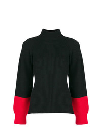 Eudon Choi Colourblock Turtleneck Sweater