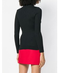 Courreges Courrges High Neck Fitted Sweater