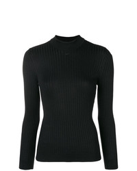 Courreges Courrges High Neck Fitted Sweater