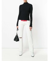 Alyx Crochet Insert Turtleneck Jumper