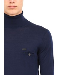 DSquared Turtle Neck Sweater With Pocket
