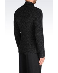 Emporio Armani Turtleneck Sweater In Wool Blend
