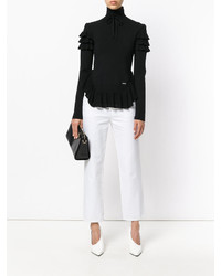 Dsquared2 Frill Turtleneck Top