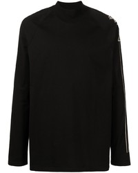 Julius Geometric Embroidery Long Sleeved T Shirt