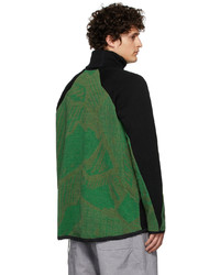 Byborre Green Turtleneck Sweater