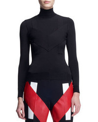 Givenchy Inlay Jersey Turtleneck