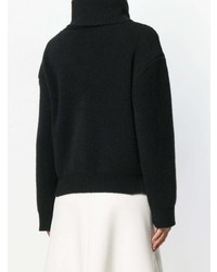 Ssheena Patched Turtleneck Sweater
