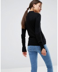 Asos Petite Petite Sweater With Turtleneck In Soft Yarn