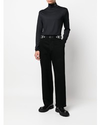 Raf Simons X Fred Perry Pin Detail Roll Neck Sweater