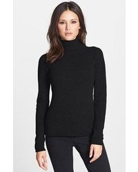 Pure Amici Cashmere Turtleneck Sweater Black Medium