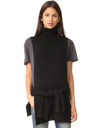 R 13 R13 Convertible Funnel Neck Sweater