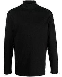 Closed Roll Neck Long Sleeved T Shirt