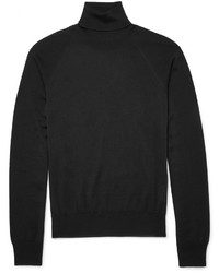 Jil Sander Rollneck Wool And Silk Blend Sweater