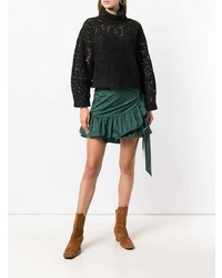 See by Chloe See By Chlo Perforated Turtleneck Sweater