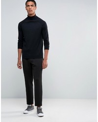 Selected Homme Silk Mix Roll Neck Sweater