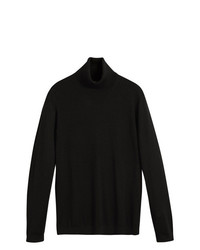 Burberry Silk Cashmere Roll Neck Sweater