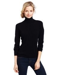 Sofie 100% Cashmere Classic Turtleneck Pullover Sweater